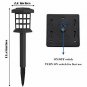 MAGGIFT 12 Pack Solar Pathway Lights Outdoor LED Solar Powered Garden Lights for
