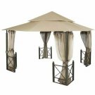 Garden Winds Replacement Canopy for The Harbor Gazebo - Standard 350 - Beige