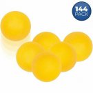 1.25-Inch Mini Ping Pong / Table Tennis / Beer Pong Balls, Orange - Fairly Odd N