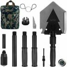 iunio Folding Shovel, Survival Multitool, Foldable Entrenching Tool, Portable Co