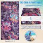 Agetp Microfiber Rectangle Beach Towel Blanket - Sand Free Pool Towels Quick Dry
