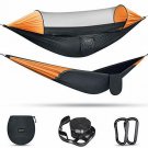 G4Free Large Camping Hammock with Mosquito Net 2 Person Pop-up Parachute Lightwe