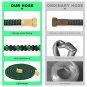 Zalotte Expandable Garden Hose with 9 Function Nozzle, Leakproof Lightweight Exp