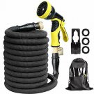 AQSURE 25FT Garden Hose Expandable No-Kink Patio Hose with Heavy Duty Triple Lat