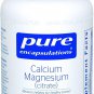 Pure Encapsulations - Calcium Magnesium (Citrate) Highly-Absorbable 180 Capsules