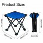 Mini Portable Folding Stool,Outdoor Folding Chair for Camping,Fishing,Travel,Hik