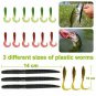 Fishing Lures Kit Set for Bass Including Trout Salmon, Including Spoon 62pcs