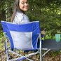 GCI Outdoor Slim-Fold Low-Height Backpack Event Chair and Table