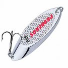 PROBEROS Fishing Spoons Lures Bass Baits Jigging Bait Tackle with Treble Hooks H