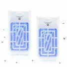 Romeifly Bug Zapper Mosquito Killer Lamp Plug-in Electronic Insect Trap White (2