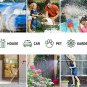 Double Couple Garden Hose Flexible Car Wash Water Hose - Super Durable 3750D,4-L