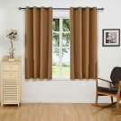ALLBRIGHT Blackout Curtains Grommet Top Thermal Insulated for Bedroom (1 Panel,