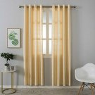 Grace Duet Sheer Curtains Airy Gauzy Window Treatments Panels Beige Window Curta