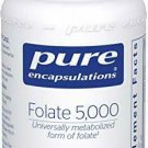 Pure Encapsulations - Folate 5,000 - Activated Vitamin B9 as 5-Methyltetrahydrof