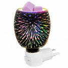 Hongking Candle Warmer Pluggable Fragrance Scented Wax Melt Warmers, Glass 3D Ef