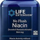 Life Extension No Flush Niacin (Inositol Hexanicotinate) 800 Mg , 100 Capsules