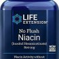 Life Extension No Flush Niacin (Inositol Hexanicotinate) 800 Mg , 100 Capsules