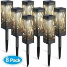 URPOWER Solar Lights Outdoor Upgraded Solar Pathway Lights with Bigger Solar Pan