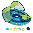 SwimWays Baby Spring Float Activity Center with Canopy - Inflatable Float for Ch