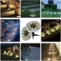 Solar Ground Lights, Disk Lights Waterproof in-Upgraded Outdoor Garden Waterproo