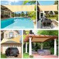Duerer Sun Shade Sails Canopy 10x13FT Rectangle, 95% UV Blockage, 185GSM Sail Sh