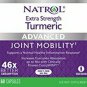 Natrol Extra Strength Turmeric Capsules, Supports Cellular, Inflamatory, Heart,