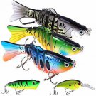 Gimland Fishing Lures for Bass 3.9 inch 7 Segment Multi Jointed Swimbaits Bass S