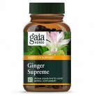 Gaia Herbs Ginger Supreme, Vegan Liquid Capsules, 60 Count - Organic Ginger Root