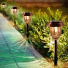 Solar Pathway Lights- LED Solar Pathway Lights Outdoor 4 Pack, Landscape Lights