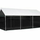 ShelterLogic MaxAP Screen House Enclosure Kit, 10 ft. x 20 ft. (Frame and Canopy
