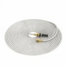 75 FT 304 Stainless Steel Metal Garden Hose with Solid Brass Nozzle 75 Feet