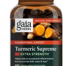 Gaia Herbs Turmeric Supreme Extra Strength Turmeric Curcumin Supplement 120 Caps