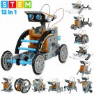 Education Solar Robot Toys DIY Building Science Experiment Kit for Kids 12-in-1