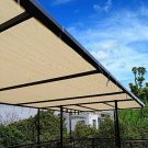 Ecover 90% Shade Cloth Wheat Sunblock Fabric Cut Edge with Free Cilps UV Resista