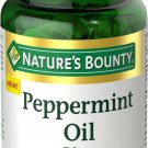 Nature's Bounty Peppermint Oil Pills and Herbal Health Supplement 90 Softgels