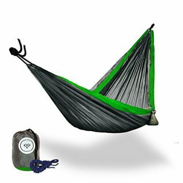 B.O.S. Double and Single Camping Hammocks - Ultralight Portable Nylon Parachute