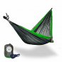 B.O.S. Double and Single Camping Hammocks - Ultralight Portable Nylon Parachute