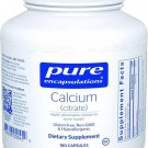 Pure Encapsulations - Calcium (Citrate) Highly-Absorbable 180 Capsules