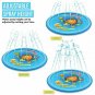Inflatable Splash Pad Sprinkler for Kids Toddlers, Kiddie Baby Pool, Outdoor Gam