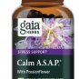 Gaia Herbs Calm A.s.A.P, Vegan Liquid Capsules, 60Count – Natural Calming Supp