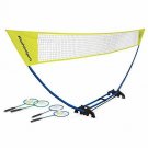 EastPoint Sports Easy Setup Regulation Badminton Set with Carry Storage Base, Ne