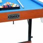 Rack Crucis 5.5-Foot Foldable Billiard/Pool Table