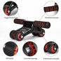 DMASUN Ab Roller Wheel, Ab Roller Exercise Equipment, Four Wheels Abdominal Roll