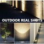 Otdair Solar Ground Lights 8 LED Outdoor Solar Disk Lights Cold White Waterproof