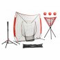 Pinty Baseball and Softball Practice Net 7×7 ft Portable Hitting Batting Trainin