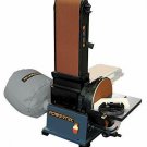 POWERTEC BD6900 Woodworking Belt Disc Sander Machine w/ Built-In Dust Collection