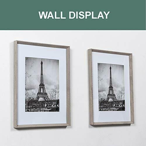upsimples 11x14 Picture Frame Set of 5,Display Pictures 8x10 with Mat