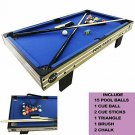 haxTON Pool Table Accessories Kit with Pool Balls, Pool Chalk, Pool Triangle, an