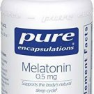 Pure Encapsulations - Melatonin 0.5 mg - Hypoallergenic Supplement Supports The