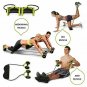 Lancoon Double AB Roller Exercise Equipment,Professional Wheel Roller Supports,A